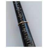 10K Mystic Topaz & Tanzanite Ring in Gold Setting