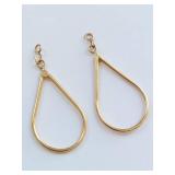 Elegant 14K Gold Earring & Component Collection with Unique Designs 5.5 Grams