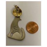 Mexican 925 Sterling Silver Howling Coyote Animal Pendant