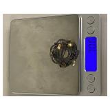 Sterling Silver Solje Pendant