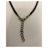 Artisan Necklace with Carved Tiger