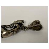 Sterling Silver Kokopelli Pendant Jewelry Native American Art