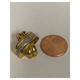 Elegant Sterling Silver Gold Plated Jewelry Set incl Emeralds