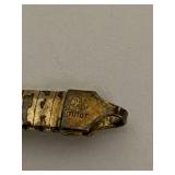 Elegant Milor Italy Sterling Silver Gold Finish Necklace