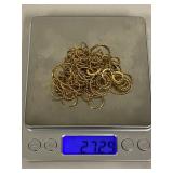 Elegant Sterling Silver Interlocked Ring Necklace Jewellery