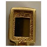 Sterling Silver Tiger Eye Necklace and Earrings Set