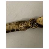 Elegant Milor Italy Sterling Silver Necklace with Extension