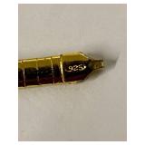 Elegant Milor Italy Sterling Silver Necklace with Extension