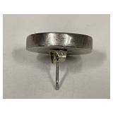 Sterling Silver Pisces / X Earrings .925