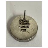 Sterling Silver Pisces / X Earrings .925