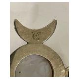 Sterling Silver Moon Phase Pendant Moonstone