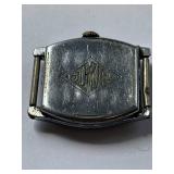 Vintage Gothic Jar-Proof Art Deco Wristwatch