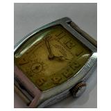 Vintage Gothic Jar-Proof Art Deco Wristwatch