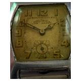 Vintage Gothic Jar-Proof Art Deco Wristwatch