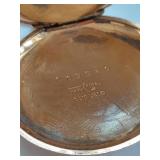 American Waltham Pocket Watch Gold Filled Engraved Antique - Ticking, No Guarantee to Keep Time
