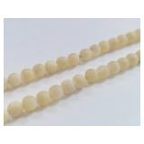 14K Gold Clasp Bead Necklace Elegant Design