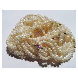 Freshwater Pearls & Gemstones Necklace