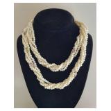 Freshwater Pearls & Gemstones Necklace