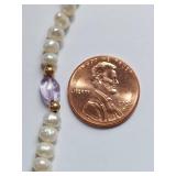 Freshwater Pearls & Gemstones Necklace