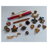Pins, Military and Vintage Scout & Award Lapel Pins Collection