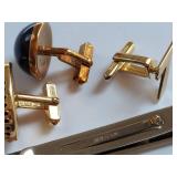 Vintage Cufflinks, Tie Clips & Bow Ties Set