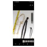 Bohemian Necklace Lot Wood Shell Bead Handcrafted