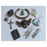 Vintage Jewelry Collection: Earrings, Pendants & More