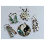 Vintage Jewelry Collection: Earrings, Pendants & More