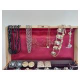 Vintage Jewelry Lot with Variety of Pieces