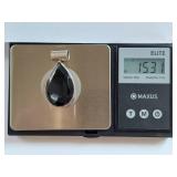 Teardrop Iolite Pendant in Sterling Silver