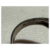 Vintage Sterling Silver Ring with Gemstone