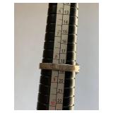 Vintage Sterling Silver Ring with Gemstone