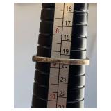 Vintage Sterling Silver Multi-Stone Ring