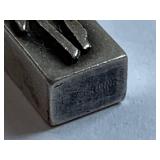 Sterling Silver Mezuzah Star of David Chai Pendant