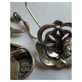 Elegant Sterling Silver Jewelry Set