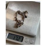 Sterling Silver 925 Italy Bracelet 17.21g