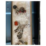 Jewelry Crafting Lot: Costume, Some Gold & Sterling Silver Findings