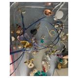 Jewelry Crafting Lot: Costume, Some Gold & Sterling Silver Findings