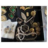 Jewelry Crafting Lot: Costume, Some Gold & Sterling Silver Findings