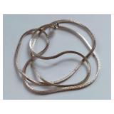 20" Italian Sterling Silver Necklace