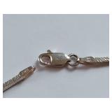 20" Italian Sterling Silver Necklace