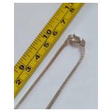 20" Italian Sterling Silver Necklace