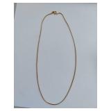 Sterling Silver Chain Necklace 18 Inches