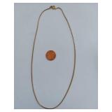 Sterling Silver Chain Necklace 18 Inches