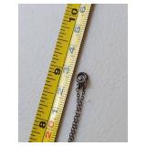 Sterling Silver Mother of Pearl Pendant Necklace