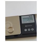 Vintage Sterling Silver Engraved Ring