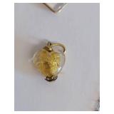 Artisanal Jewelry Set with Murano Glass Charm