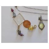 Artisanal Jewelry Set with Murano Glass Charm