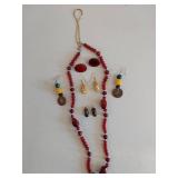 Vintage Jewelry Lot: Bakelite Earrings & More