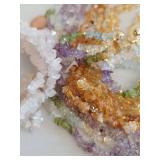 Gemstone Chip Necklaces & Bracelets Set
